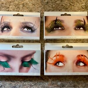 Fun and creative Paradise Dreams Feather Eyelashes